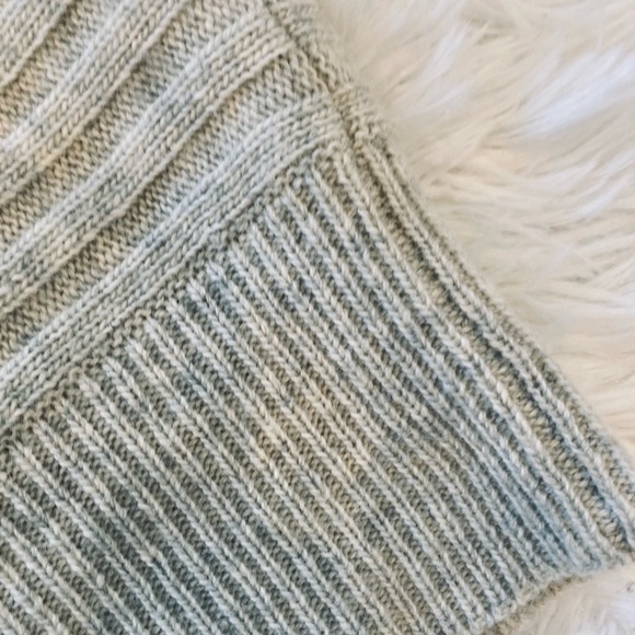 J. Crew Cutout Horizontal Ribbed Cashmere Wool Sweater - Picture 2 of 6